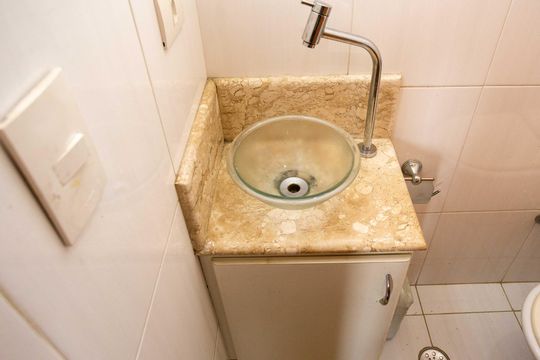 Lavabo de apartamento para alugar com 3 quartos, 86m² em Centro, Diadema