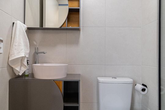 Banheiro de apartamento para alugar com 2 quartos, 38m² em Jardim America da Penha, São Paulo