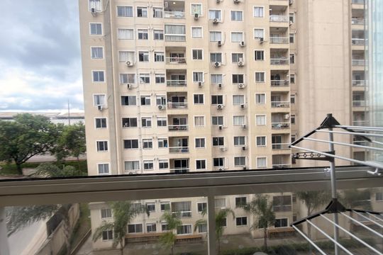 Varanda de apartamento para alugar com 2 quartos, 44m² em Parque Sarapuí, Duque de Caxias