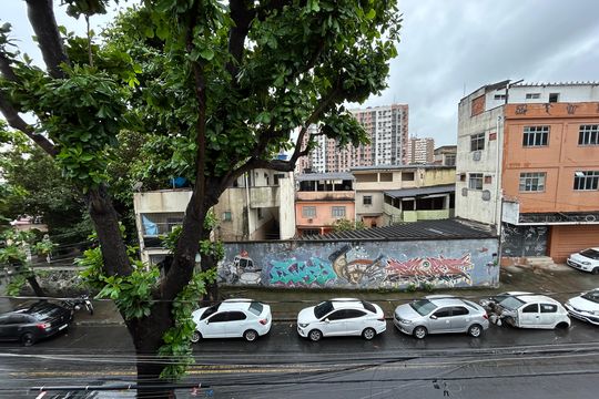 Vista da Sala de apartamento para alugar com 1 quarto, 55m² em Todos Os Santos, Rio de Janeiro