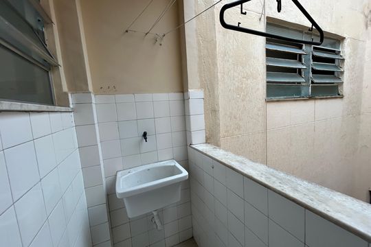 Área de Serviço de apartamento para alugar com 1 quarto, 55m² em Todos Os Santos, Rio de Janeiro