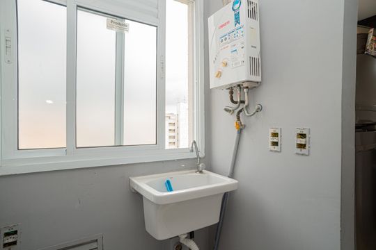 Área de Serviço de apartamento à venda com 1 quarto, 45m² em Bela Vista, São Paulo