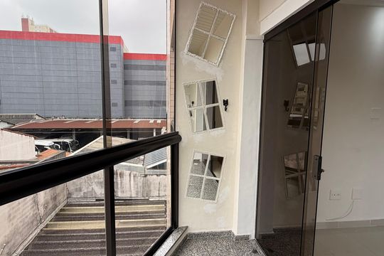 Varanda de apartamento à venda com 3 quartos, 100m² em Rudge Ramos, São Bernardo do Campo