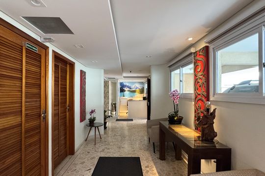 Área comum - Hall de apartamento para alugar com 1 quarto, 40m² em Centro, São Bernardo do Campo