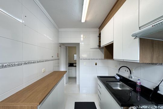 Cozinha de apartamento para alugar com 1 quarto, 40m² em Centro, São Bernardo do Campo