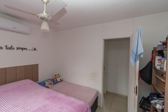 Quarto 1 de casa de condomínio à venda com 2 quartos, 65m² em Villa Flora Hortolandia, Hortolândia