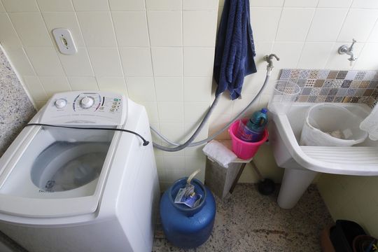Área de Serviço de apartamento para alugar com 3 quartos, 110m² em Passagem, Cabo Frio