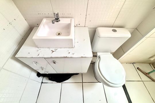 Banheiro de apartamento para alugar com 2 quartos, 48m² em Jardim Sao Miguel, Ferraz de Vasconcelos