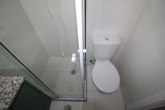 Banheiro de apartamento para alugar com 1 quarto, 29m² em Jardim São Paulo, São Paulo