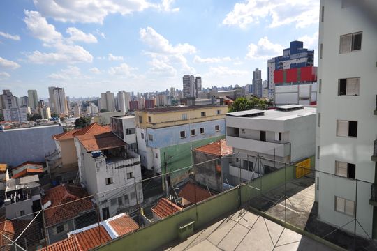 Vista da Sacada Gourmet de apartamento à venda com 2 quartos, 55m² em Parada Inglesa, São Paulo