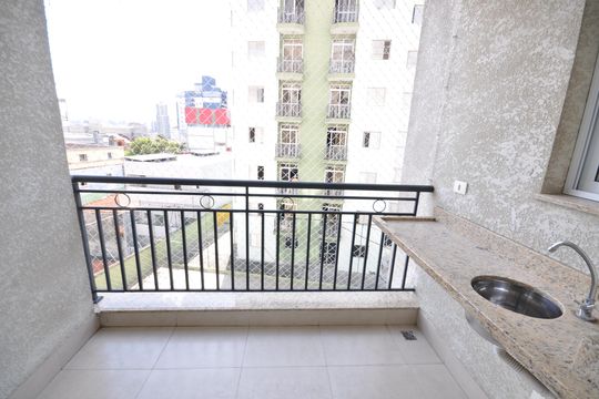 Sacada Gourmet de apartamento à venda com 2 quartos, 55m² em Parada Inglesa, São Paulo