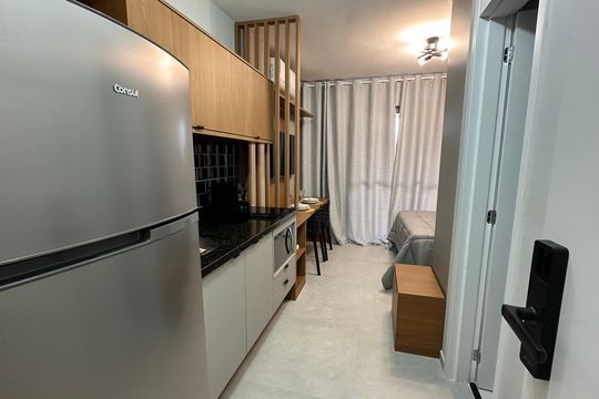 Kitnet/Studio para alugar com 1 quarto, 25m² em Vila Cordeiro, São Paulo