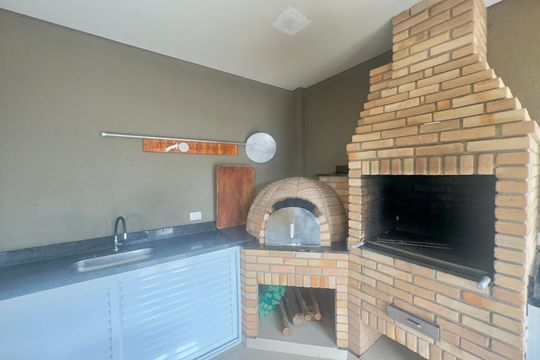 Área comum - Churrasqueira de apartamento para alugar com 2 quartos, 62m² em Jardim Bom Clima, Guarulhos
