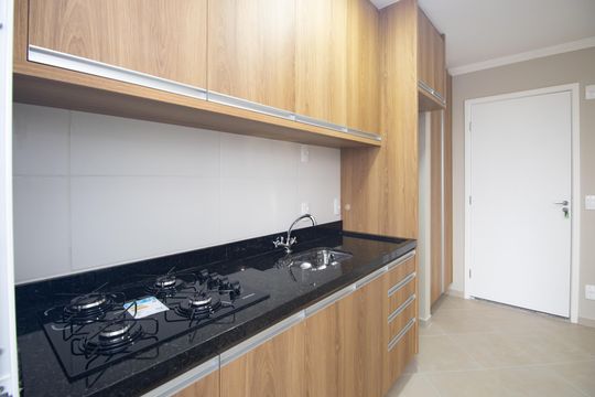 Cozinha - Armários de apartamento para alugar com 2 quartos, 42m² em Vila Nova Mazzei, São Paulo