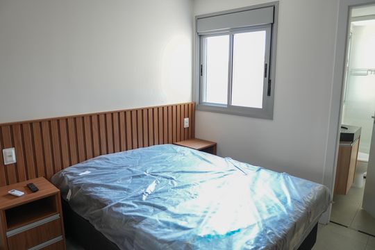 Quarto 1 de apartamento para alugar com 1 quarto, 42m² em Barro Preto, Belo Horizonte