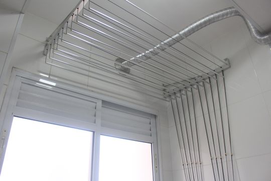 Área de Serviço de apartamento à venda com 2 quartos, 65m² em Osvaldo Cruz, São Caetano do Sul