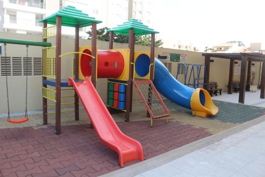 Área comum - Playground de apartamento à venda com 2 quartos, 65m² em Osvaldo Cruz, São Caetano do Sul