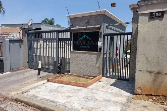 Fachada e portaria de apartamento para alugar com 2 quartos, 53m² em Arpoador, Contagem