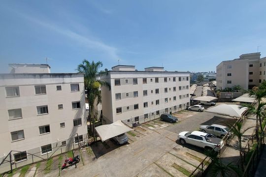 vista de apartamento para alugar com 2 quartos, 53m² em Arpoador, Contagem