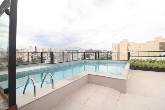 Área Comum de kitnet/studio para alugar com 1 quarto, 27m² em Vila Dom Pedro Ii, São Paulo