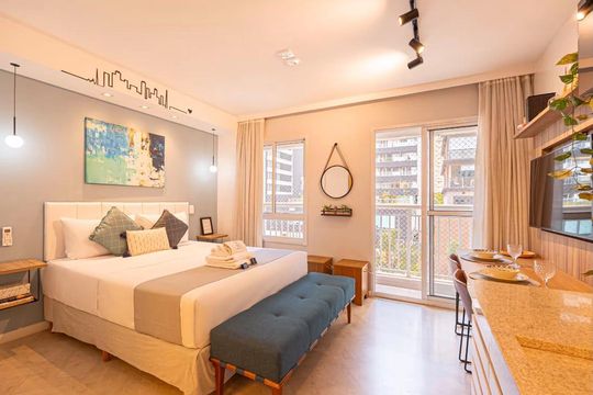 Apartamento à venda com 1 quarto, 25m² em Jardim Paulista, São Paulo