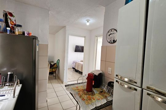 Cozinha de apartamento para alugar com 2 quartos, 40m² em Cabucu, Nova Iguaçu