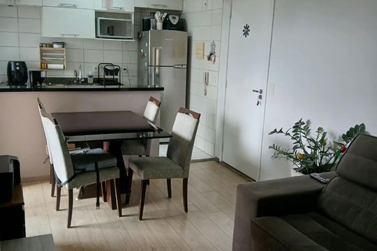 Sala de apartamento à venda com 2 quartos, 47m² em Vila Jupiter, São Bernardo do Campo