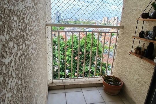 Varanda de apartamento à venda com 2 quartos, 47m² em Vila Jupiter, São Bernardo do Campo