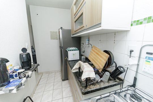 Cozinha de apartamento para alugar com 2 quartos, 67m² em Cosmos, Rio de Janeiro