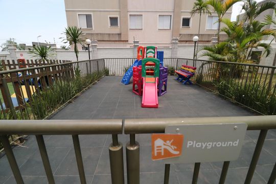 Área comum - Playground de apartamento para alugar com 2 quartos, 42m² em Jardim Patricia, Uberlândia