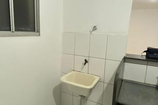 Área de serviço de apartamento à venda com 2 quartos, 45m² em Bernardo Monteiro, Contagem