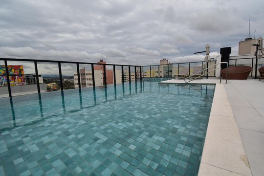 Área comum - Piscina de apartamento à venda com 3 quartos, 68m² em Portão, Curitiba
