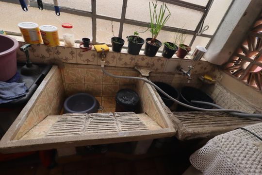 Área de Serviço da Casa 1 e 2 - Tanques de casa à venda com 4 quartos, 240m² em Vila Tibiriçá, Santo André