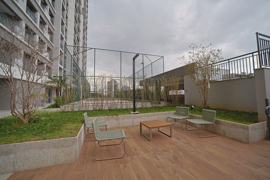 Área comum de apartamento para alugar com 1 quarto, 33m² em Vila Guilhermina, São Paulo
