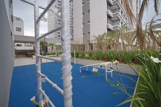 Área comum de apartamento para alugar com 1 quarto, 33m² em Vila Guilhermina, São Paulo