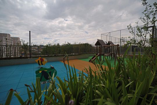 Área comum - Playground de apartamento para alugar com 1 quarto, 33m² em Vila Guilhermina, São Paulo