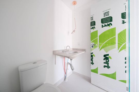 Suíte de apartamento para alugar com 1 quarto, 32m² em Vila Guilhermina, São Paulo