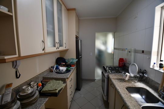 Cozinha de apartamento à venda com 3 quartos, 95m² em Jardim Flamboyant, Campinas