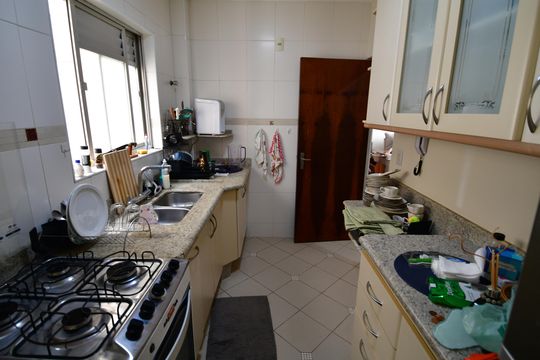 Cozinha de apartamento à venda com 3 quartos, 95m² em Jardim Flamboyant, Campinas