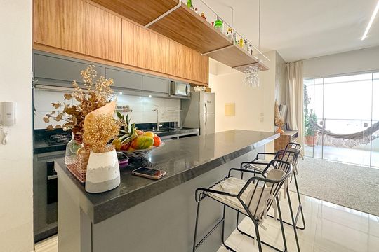 Cozinha de apartamento para alugar com 2 quartos, 92m² em Ingleses do Rio Vermelho, Florianópolis