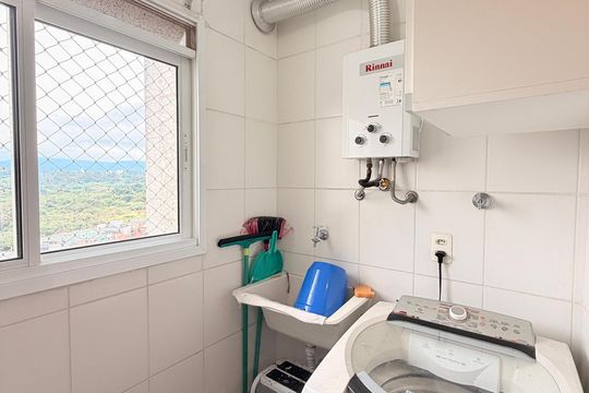 Área de Serviço de apartamento à venda com 2 quartos, 50m² em Jardim das Tulipas, Jundiaí