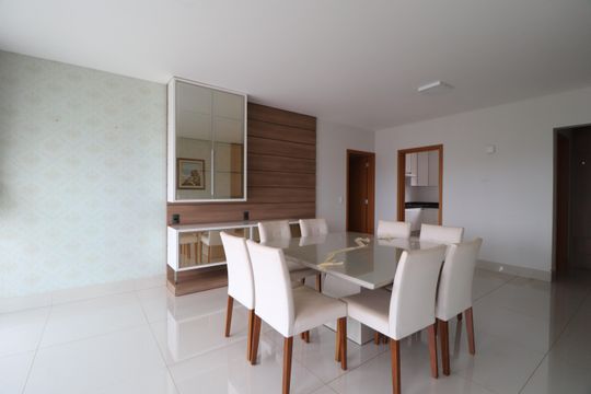 Sala de apartamento para alugar com 3 quartos, 135m² em Copacabana, Uberlândia
