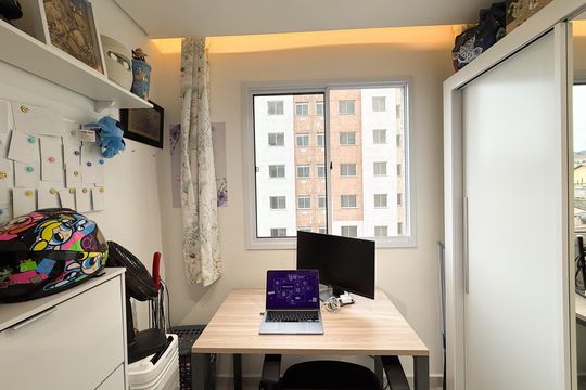 Quarto de apartamento para alugar com 2 quartos, 38m² em Vila Nina, São Paulo