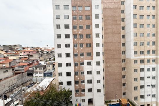 Vista quarto de apartamento para alugar com 2 quartos, 38m² em Vila Nina, São Paulo