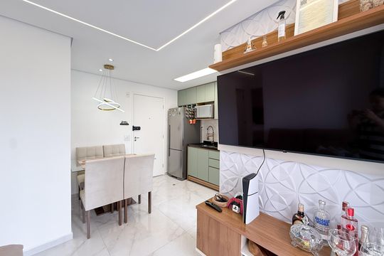 Sala de apartamento para alugar com 2 quartos, 38m² em Vila Nina, São Paulo