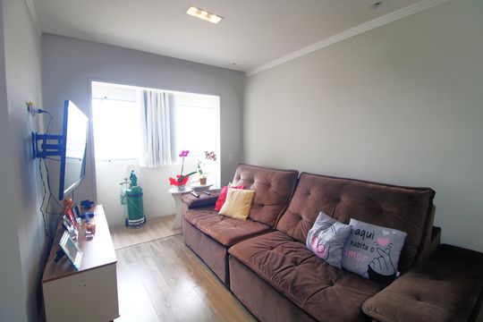Sala de apartamento à venda com 3 quartos, 75m² em Jardim Umuarama, São Paulo