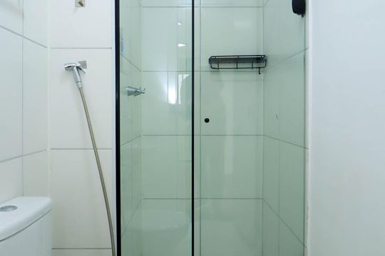 Banheiro de apartamento para alugar com 2 quartos, 40m² em Vila Andrade, São Paulo