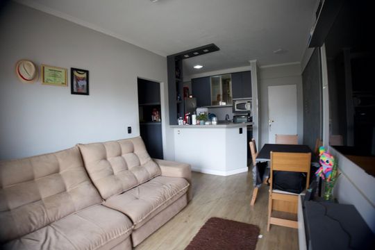 Sala de apartamento à venda com 1 quarto, 64m² em Centro, Campinas