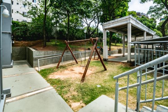 Área comum - Playground de apartamento para alugar com 2 quartos, 49m² em São João Batista, Belo Horizonte