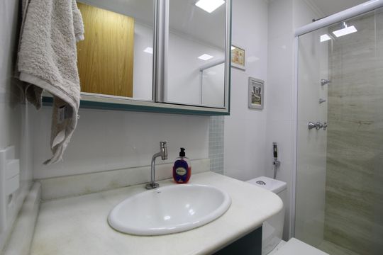 Banheiro Social de apartamento à venda com 2 quartos, 72m² em Freguesia (jacarepaguá), Rio de Janeiro